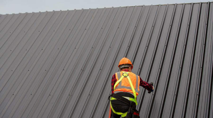 Professional metal roof installation in Frierson, LA